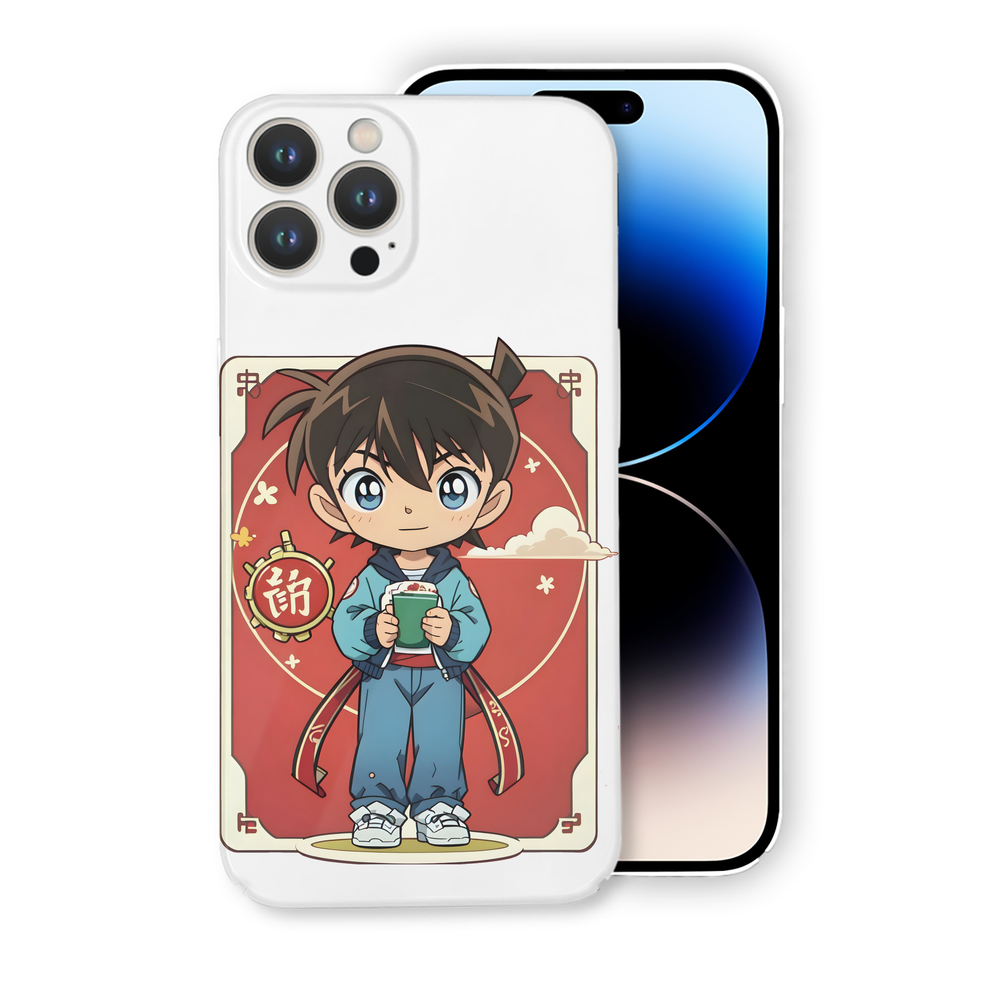 （画像用） 名探偵コナン 江戸川 コナン Detective Conan Conan Edogawa 【iPhone 14シリーズ対応】ハードケース